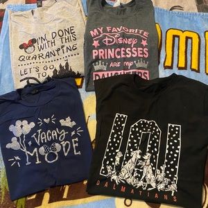 Women’s Disney shirt bundle